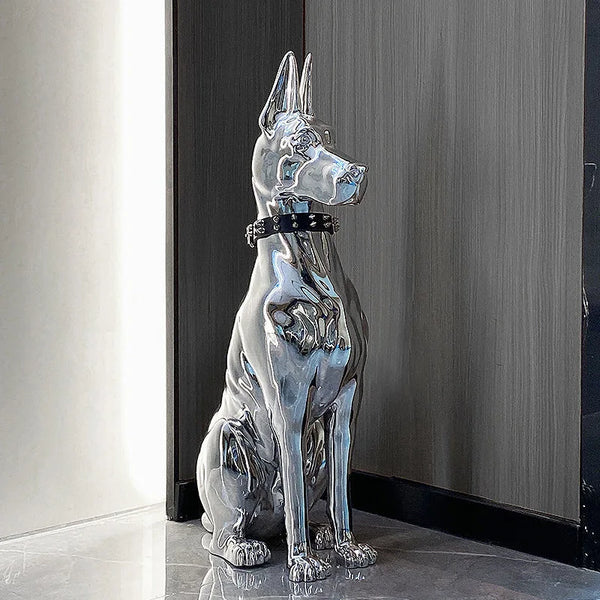 Elegant Dog Statue