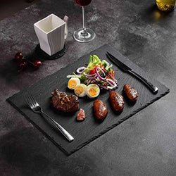 Opulent Slate Plates