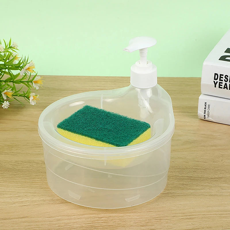 Soap Dispenser and Scrubber Holder