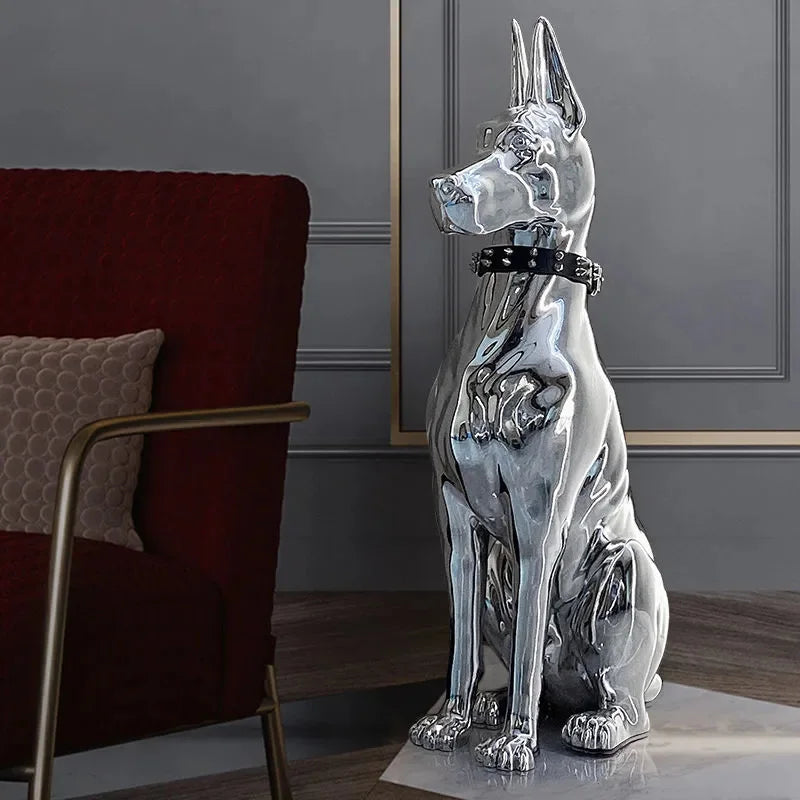 Elegant Dog Statue