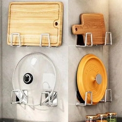 Wall-Mounted Lid Organizer