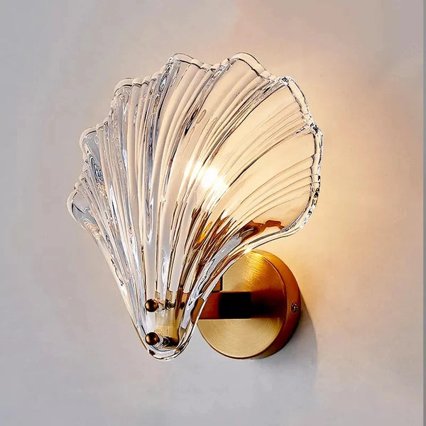 Shell Glass Wall Lamp