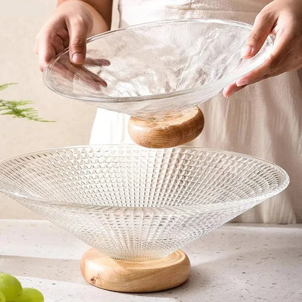 Elegant Glass Platter