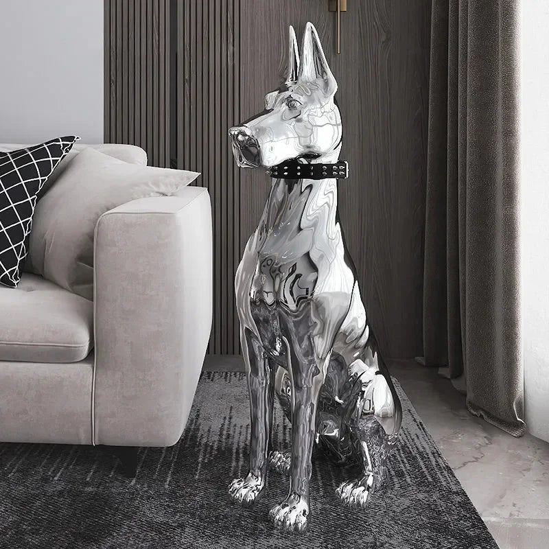 Elegant Dog Statue