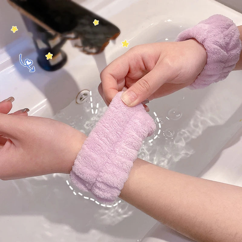 Microfiber Wrist Spa Washbands