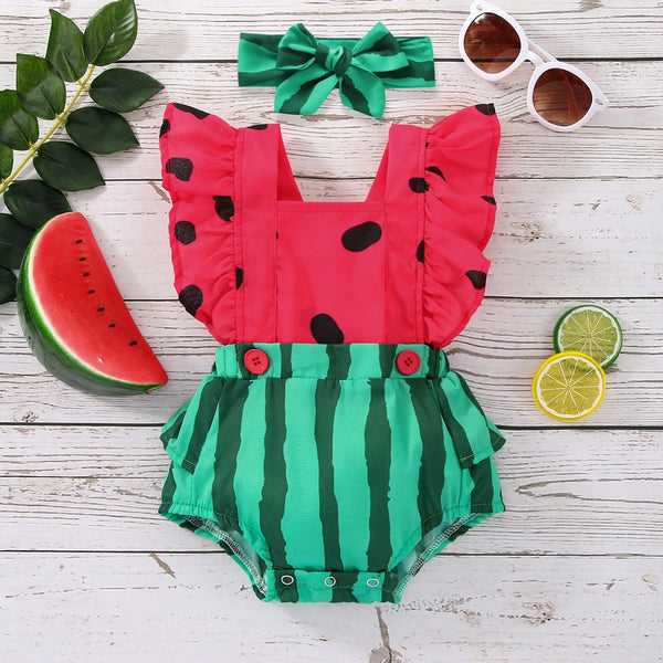 Watermelon Sunshine Romper