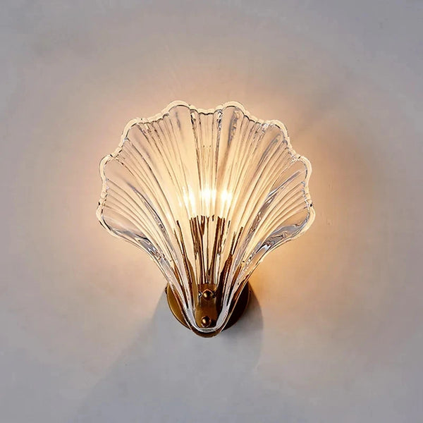 Shell Glass Wall Lamp