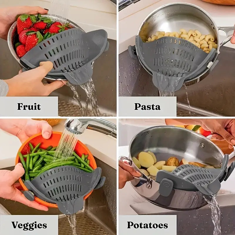 Universal Silicone Strainer